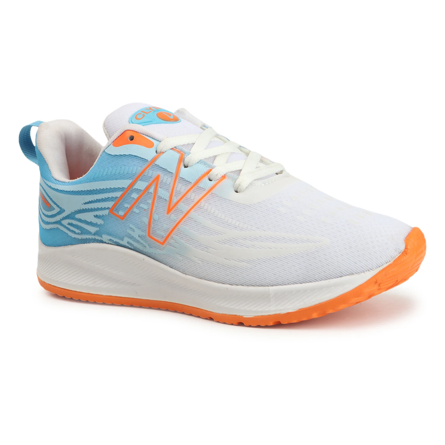 CLYMB  Racer Wht Sky Walking/Outdoor/Gym & Traning Outdoors For Men