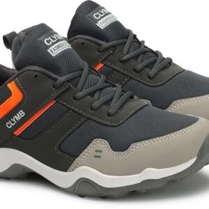 CLYMB ES21 Sports Shoe with Synthetic Upper Lightweight Comfortable Mid Top Running Shoes for Men's & Boy's
