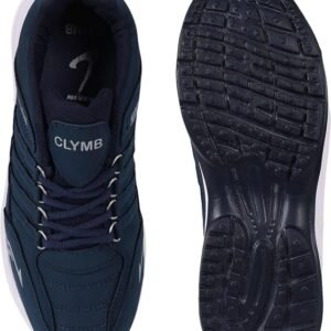 CLYMB Cosco Sports Shoe with Synthetic Upper Lightweight Comfortable Mid Top Running Shoes for Men's & Boy's