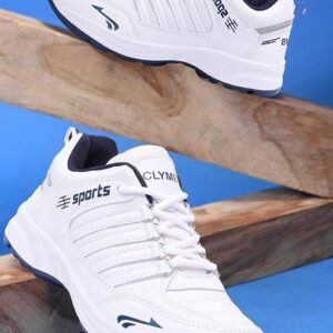 CLYMB Cosco Sports Shoe with Synthetic Upper Lightweight Comfortable Mid Top Running Shoes for Men's & Boy's